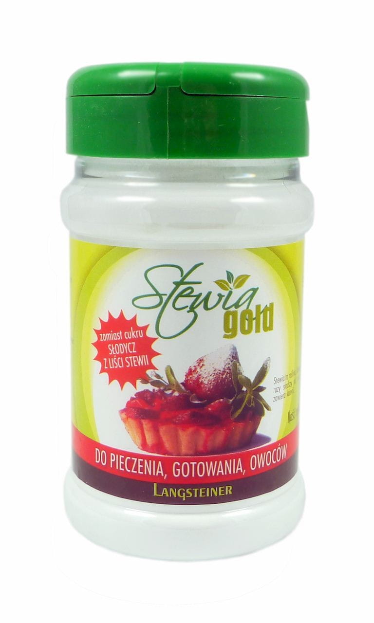 Poudre de stévia dorée 150g LANGSTEINER