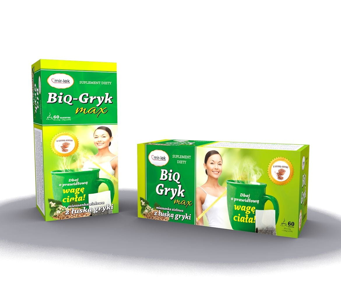 Biq - sarrasin max 60 sachets MIR - LEK
