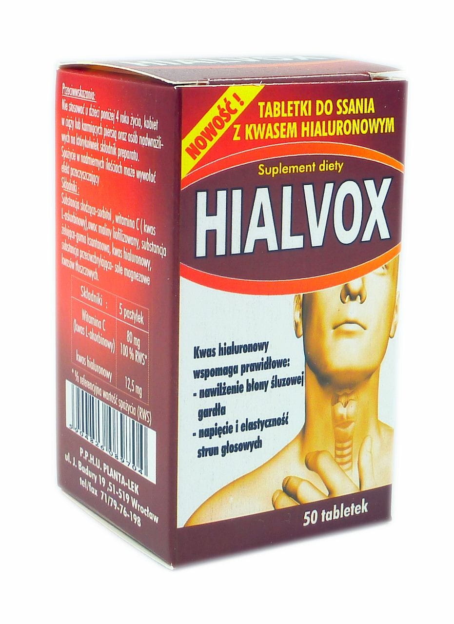 Hialvox sans sucre 50 pastilles PLANTA - MEDECINE