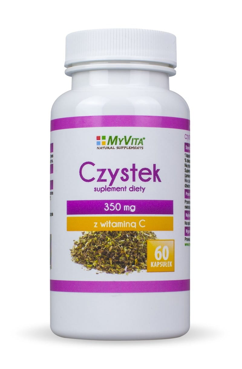 Ciste 350mg 60 gélules - MYVITA