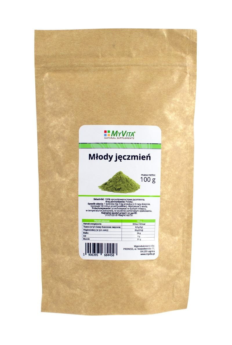 Jeune orge en poudre 100g - MYVITA