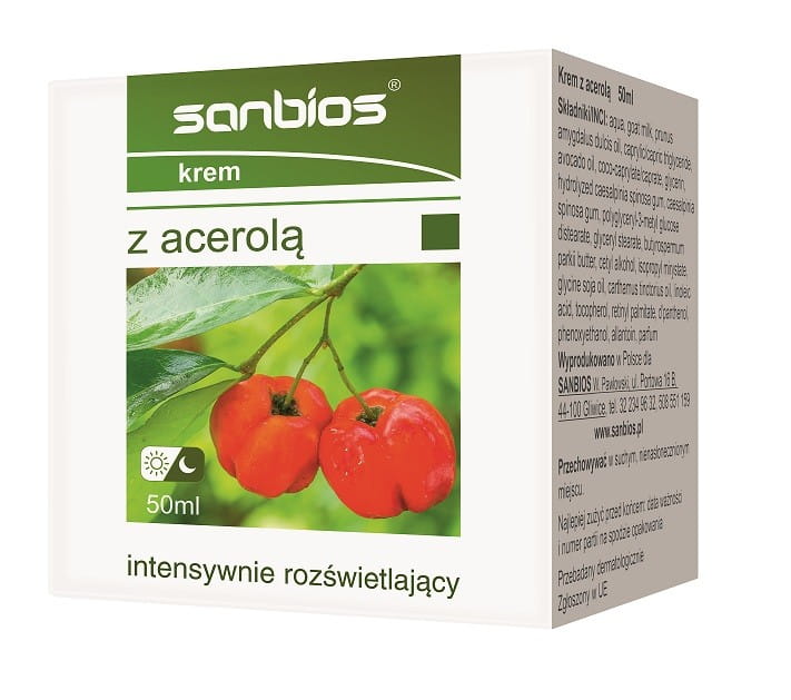 Crème à l'acérola 50ml SANBIOS