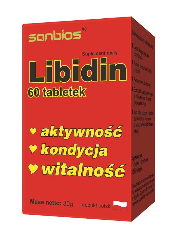 Libidine 60 comprimés SANBIOS
