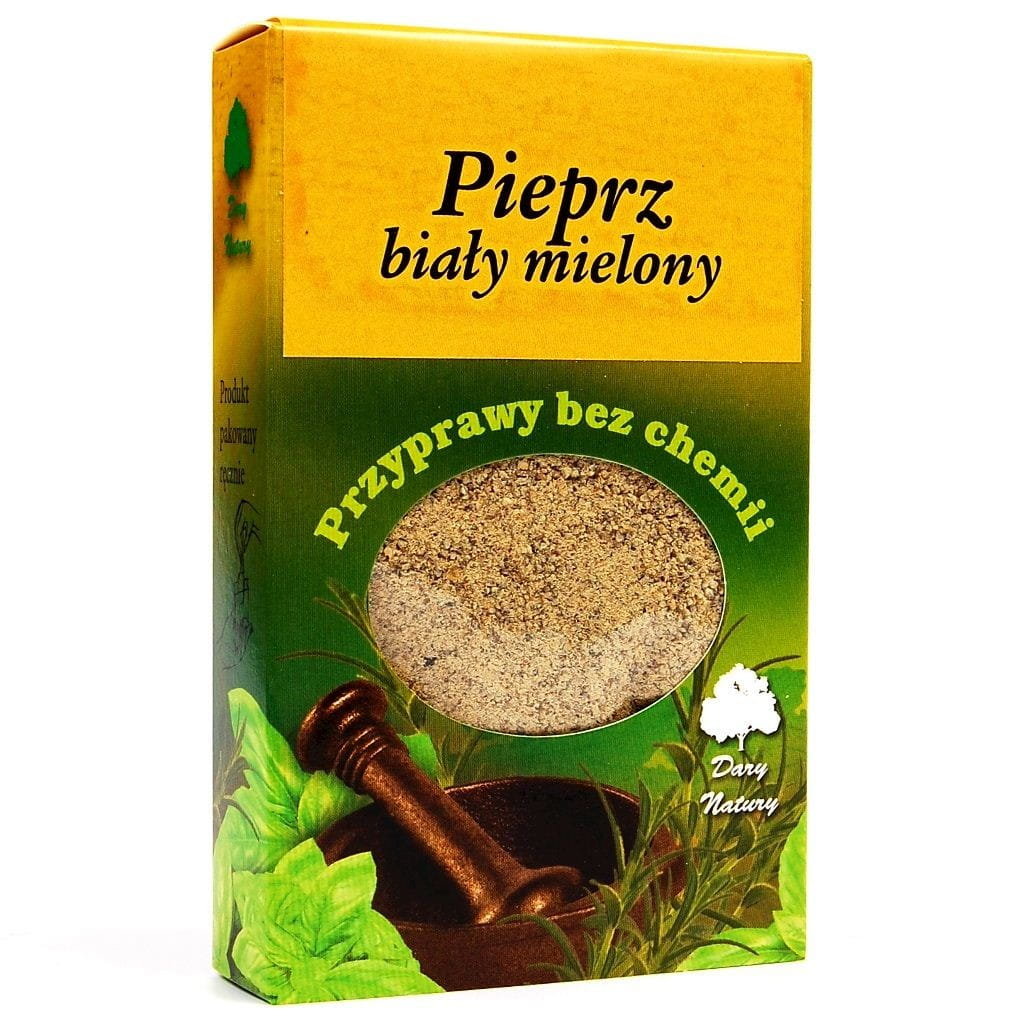 Poivre blanc moulu 60g DONS DE LA NATURE