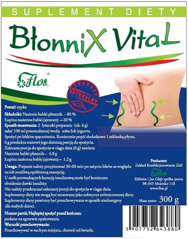 Blonnix vital 300g FLOS