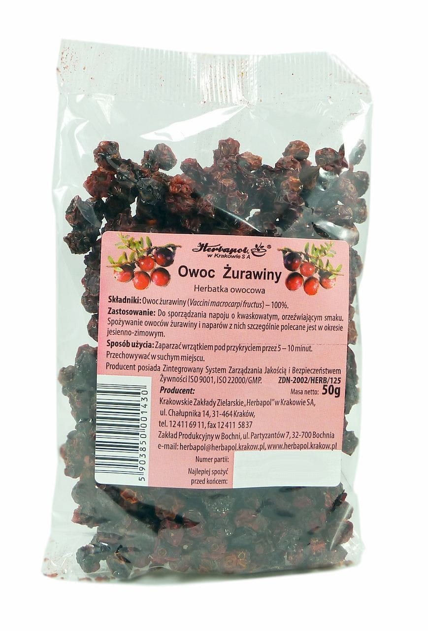 Canneberge fruit 50g HERBAPOL