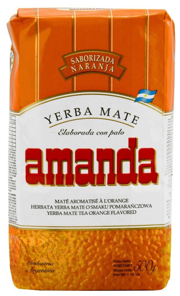 Yerba maté amanda 500g orange AMANDA