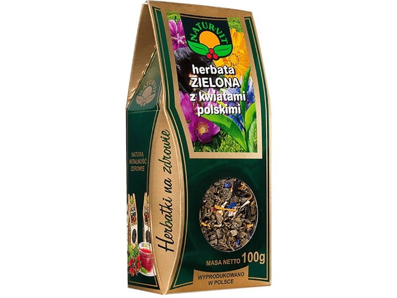 Thé vert aux fleurs polonaises 100g NATURE ACCUEILLANTE