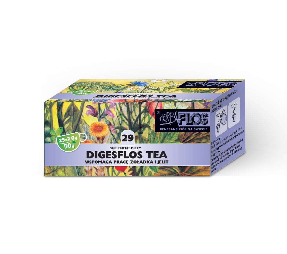 29 thé digesflos fix 25 x 2g - estomac / intestins herba - FLOS