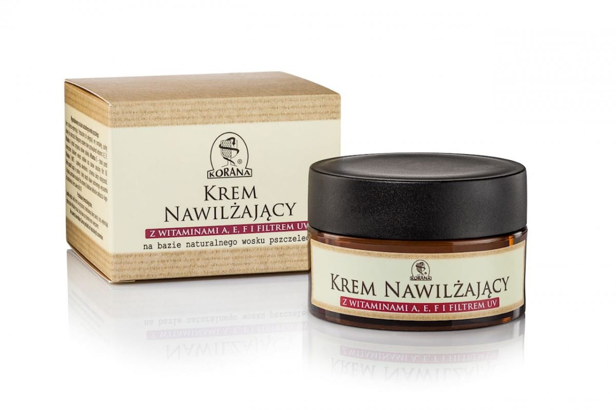 Crème hydratante aux vitamines AEF et filtre UV KORANA 50 ml