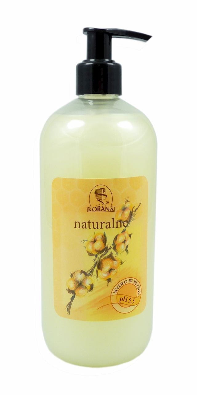 Savon liquide naturel 500ml (distributeur) KORANA
