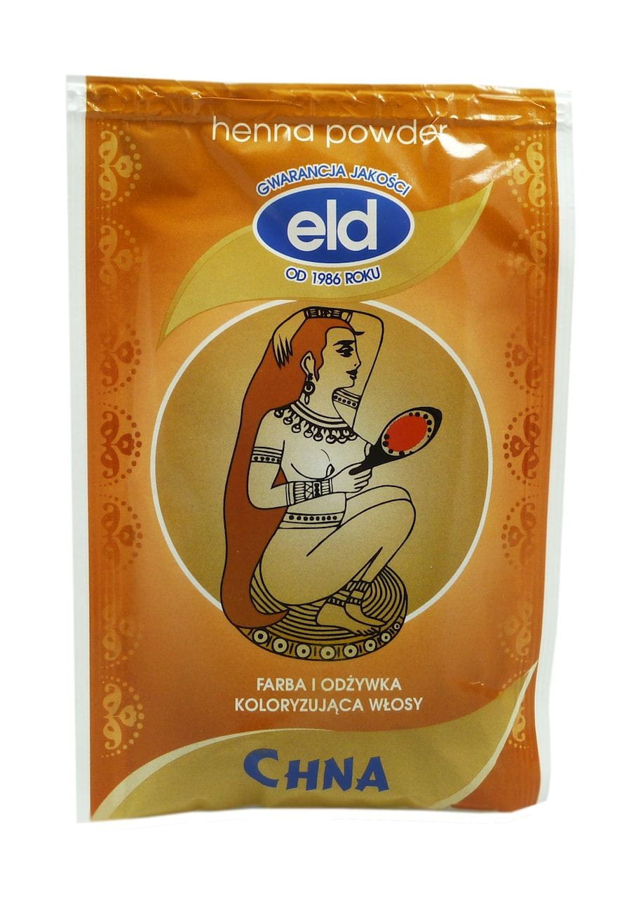 Poudre de chna - Coloration des cheveux 25g ELD