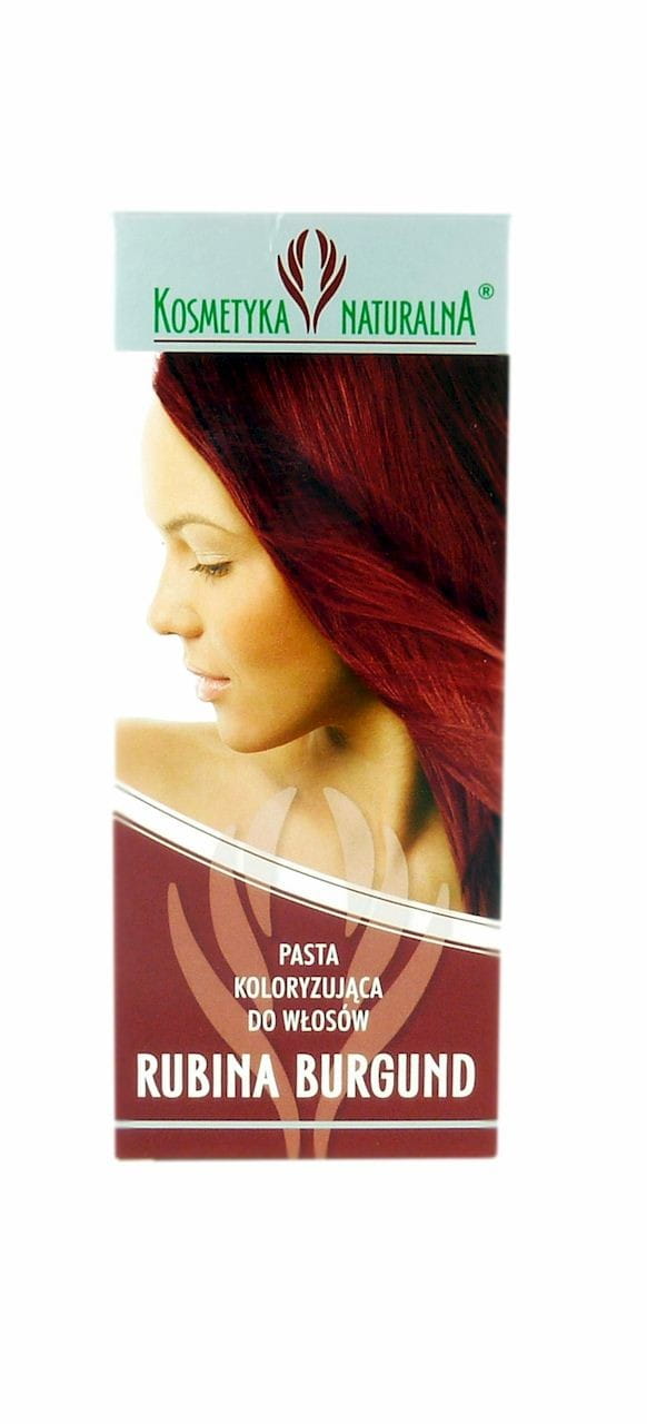 Pâte colorante pour cheveux - rubis bordeaux 65g ELD
