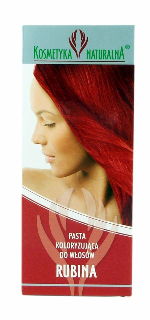 Pâte colorante pour cheveux - rubis 65g ELD