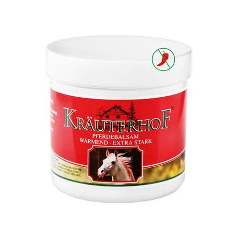 Pommade pour chevaux à fort effet chauffant 250 ml KRAUTERHOF