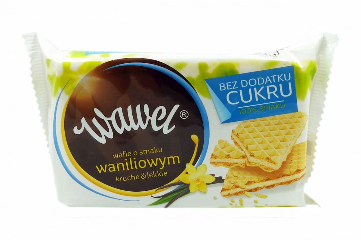 Gaufrettes vanille sans sucre ajouté 110g WAWEL