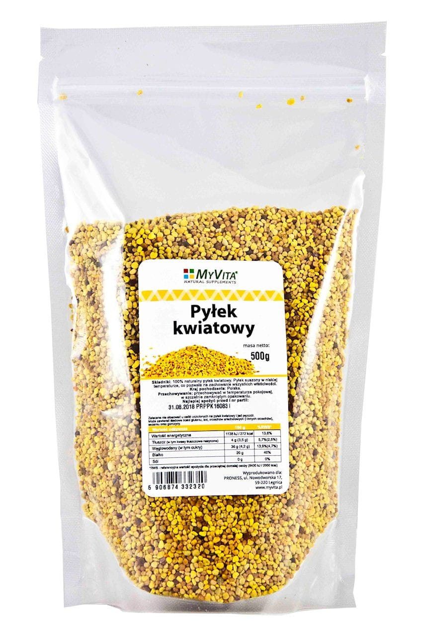Pollen de fleurs - doypack 500g - MYVITA