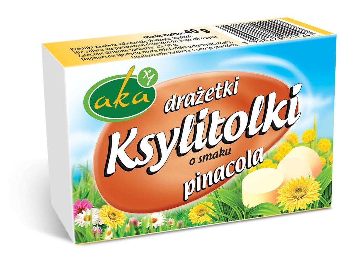 Pinacola en poudre de xylitol (mélange ananas - noix de coco) 40g AKA