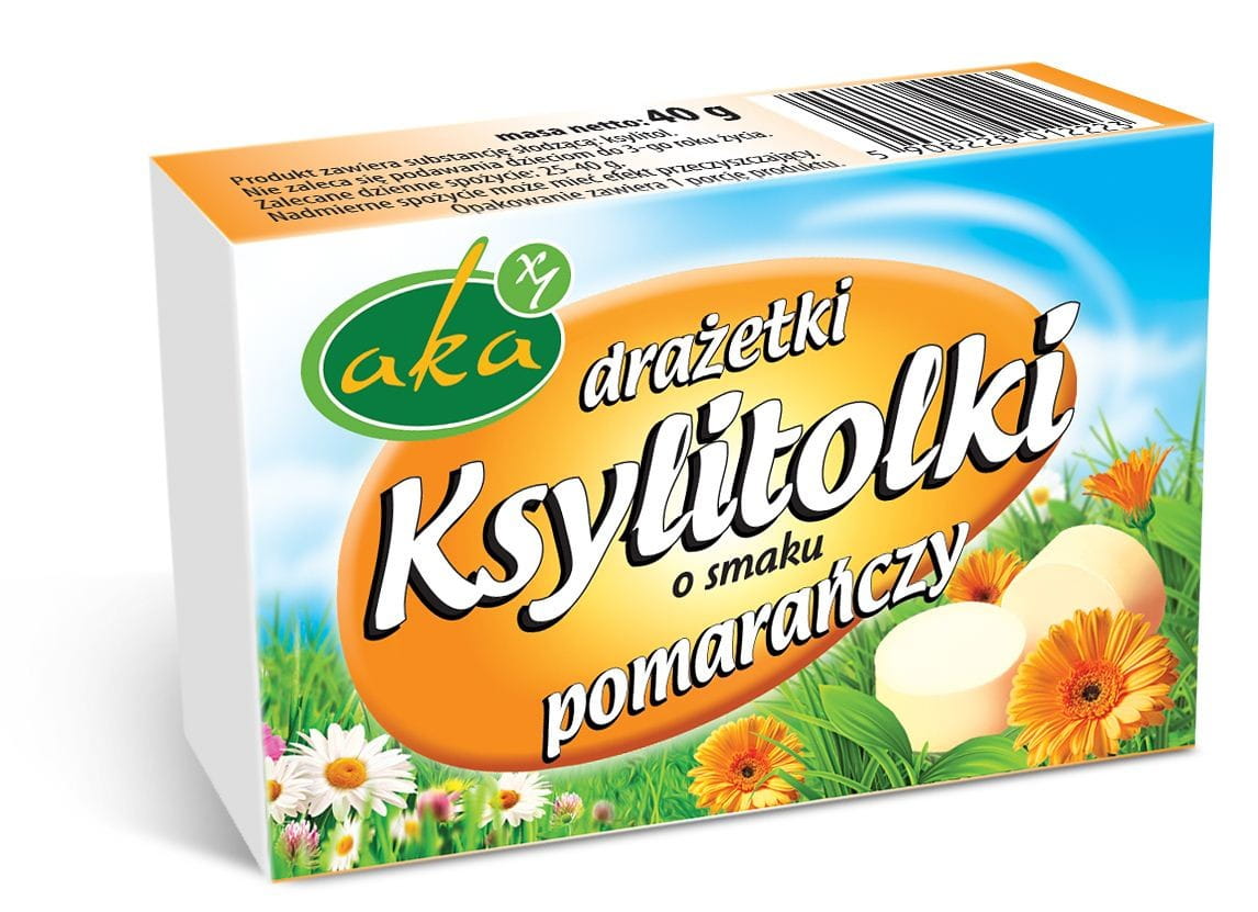 Poudre d'orange xylitol 40g AKA