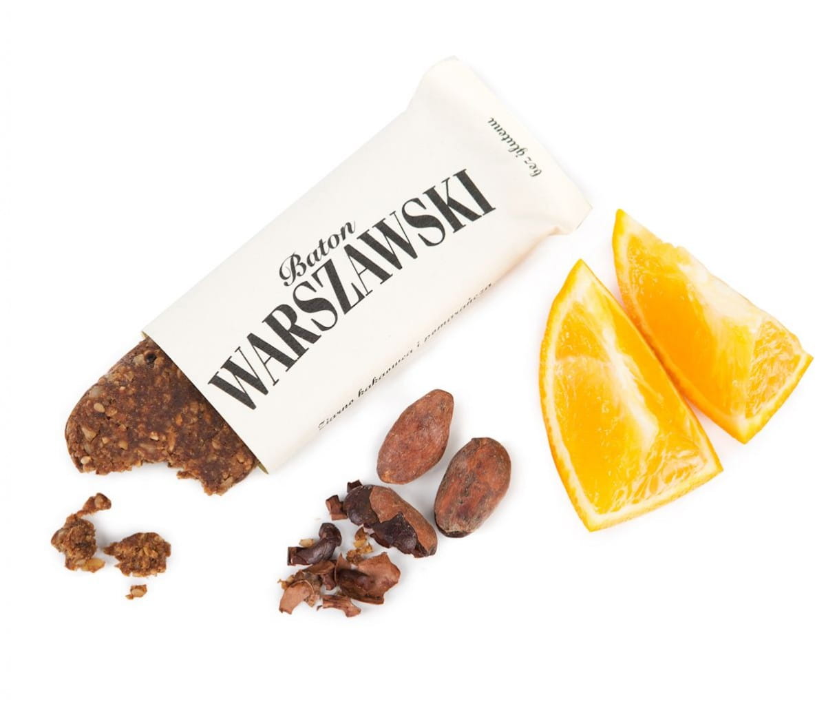 Barre fèves de cacao et orange 60g - BARRE VARSOVIE