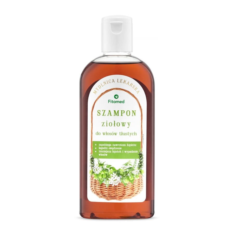 Shampoing aux herbes (traditionnel) pour cheveux gras 250ml FITOMED
