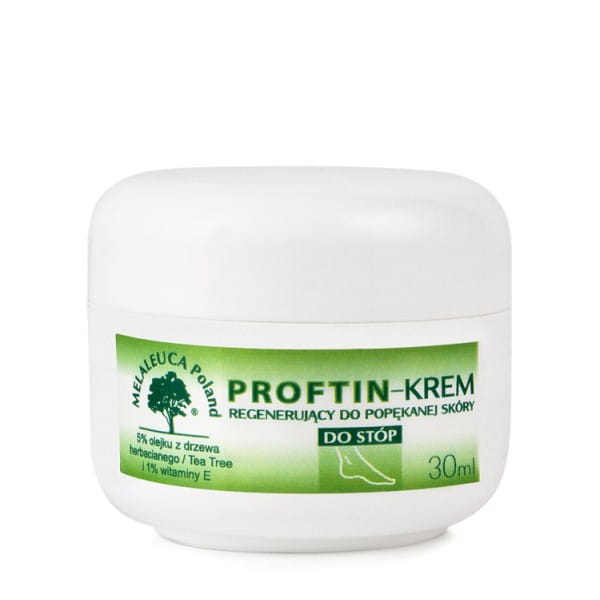 Proftin crème régénérante pour la peau craquelée des pieds 45g MELALEUCA