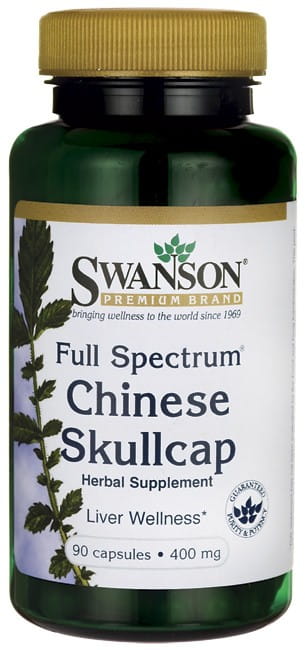 Scutellaire chinoise 400mg 90 caps - SWANSON Scutellaire Baïkal