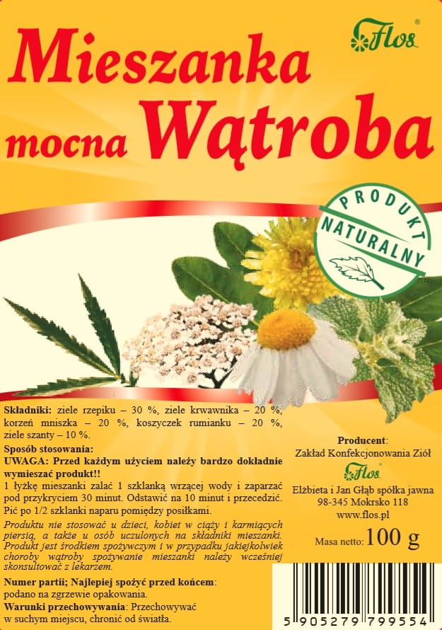 Mélange de foie fort 100g FLOS