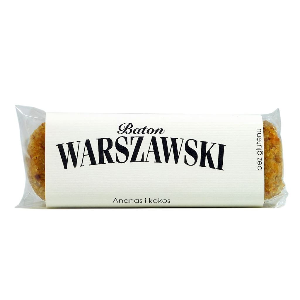 Barre ananas et noix de coco 60g - WARSAW BAR