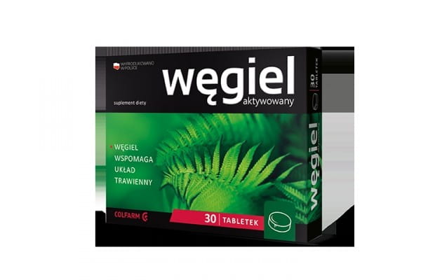 Onglet charbon actif 30. COLFARM