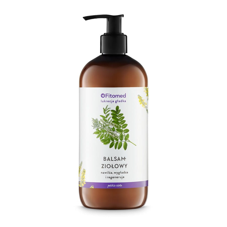 Lotion corporelle aux herbes - réglisse onctueuse 500ml FITOMED
