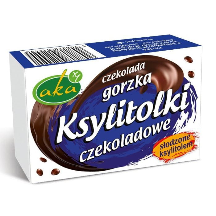 Gouttes de chocolat xylitol au chocolat noir 33g AKA