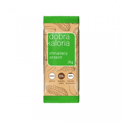 Barre croustillante aux noix 20 x 35g (présentoir) GOOD KALORIA