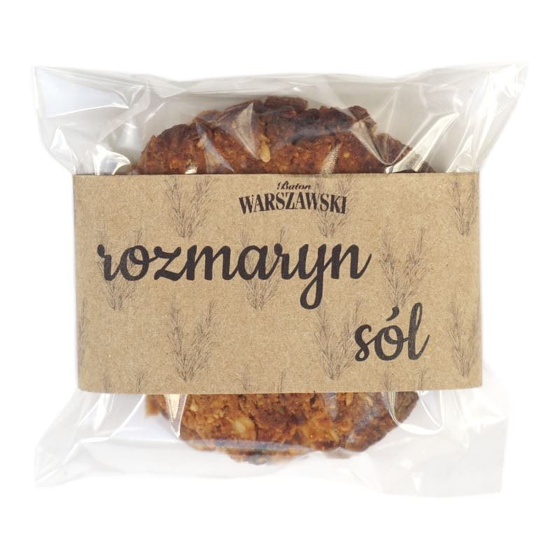Biscuit romarin et sel 60g - BAR VARSOVIE