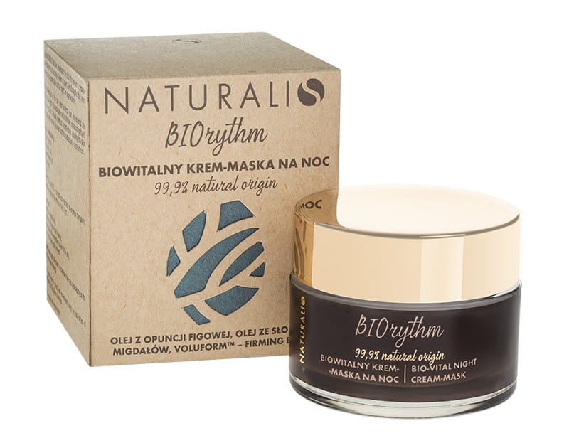 Biorythm biovital cream - masque de nuit à l'huile de figue opuntia 50ml NATURALIS