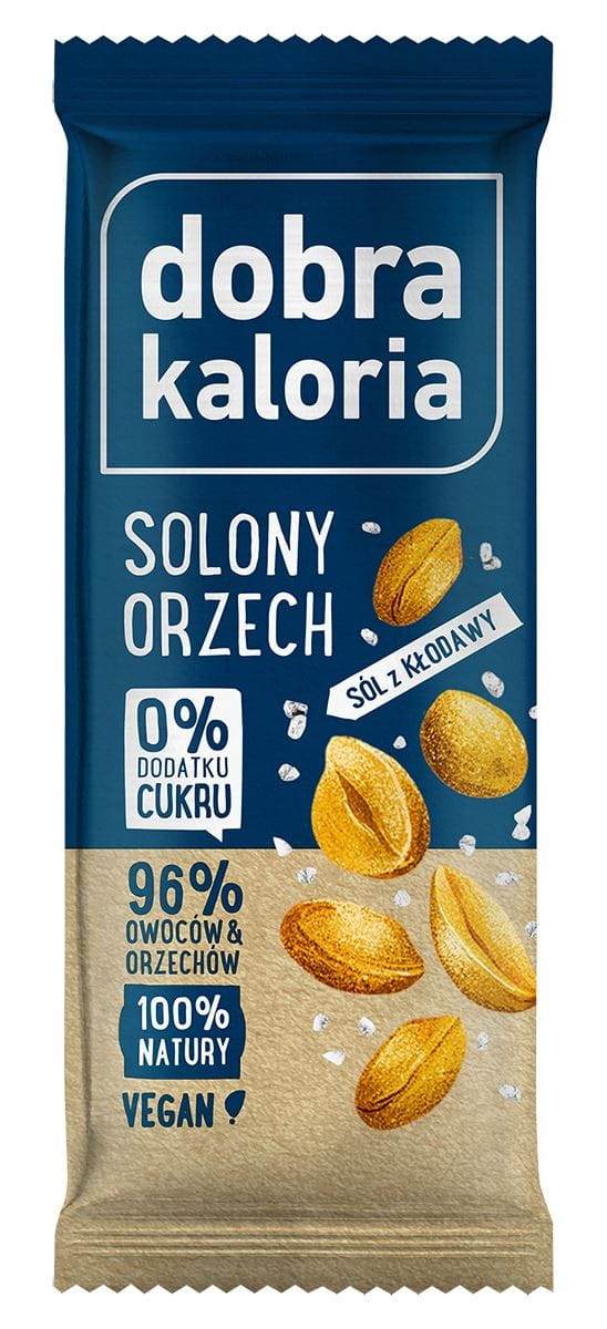Barre aux noix salées 20 x 35g (présentoir) GOOD KALORIA