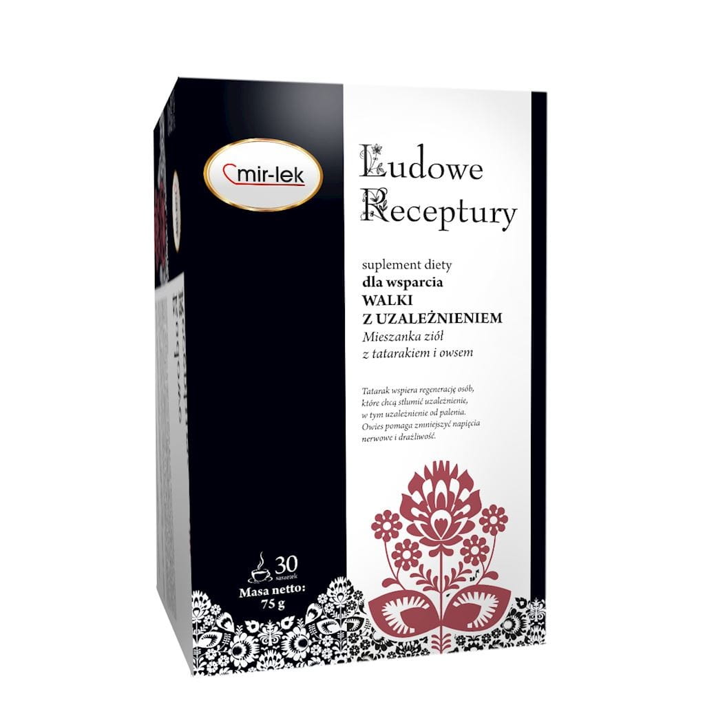 Recettes folkloriques pour soutenir la lutte contre la dépendance 30 sachets MIR - LEK