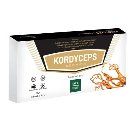 Complexe extrait de Cordyceps 10 flacons x 10ml GINSENG