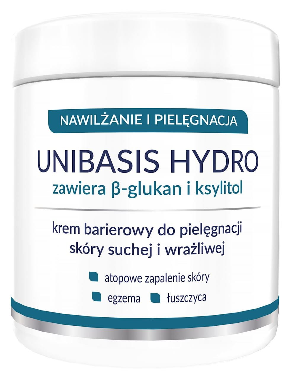 Crème hydro-barrière Unibasis pour le soin des peaux sèches et sensibles au xylitol et bêta-glucane - Pot 500g STARPHARMA