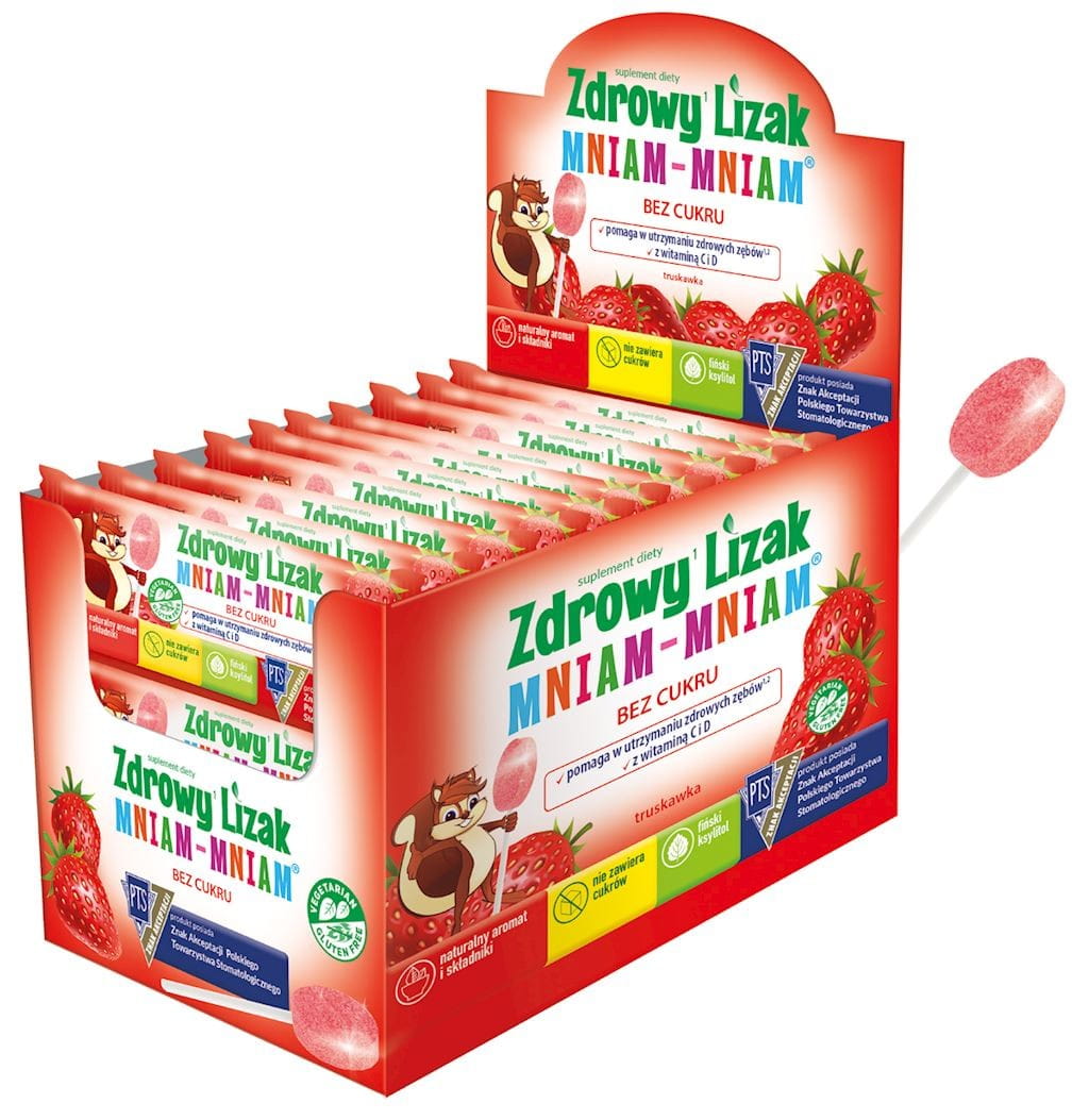 HEALTHY LIQUID fraise yum - présentoir yum 40 pièces STARPHARMA