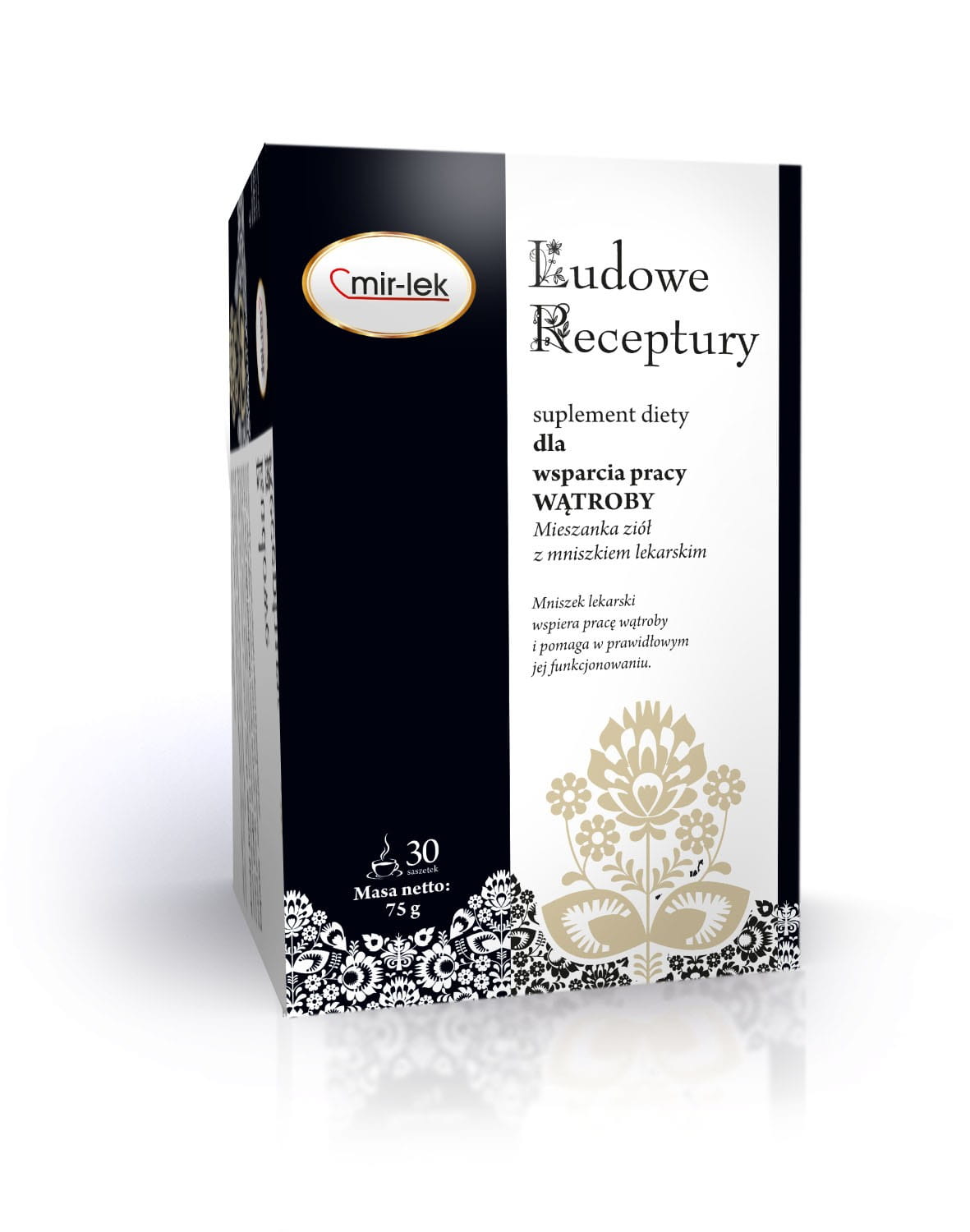 Recettes folkloriques soutenant le travail du foie 30 sachets MIR - LEK