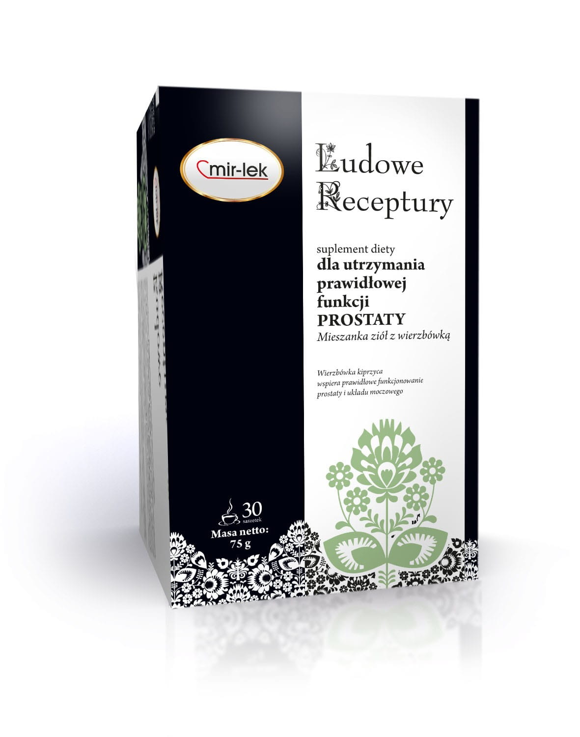 Recettes folkloriques corrigent la fonction de la prostate 30 sachets MIR - LEK