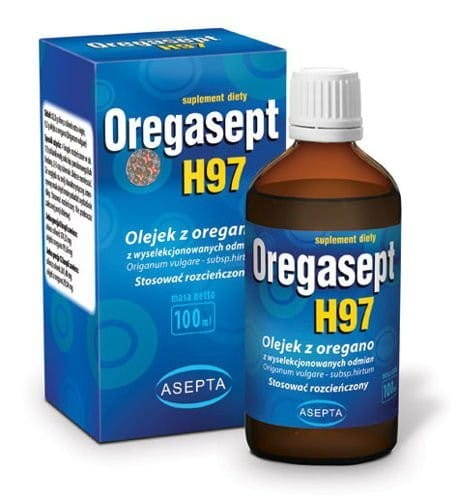 Oregonasept h97 100ml - Huile d'origan ASEPTA