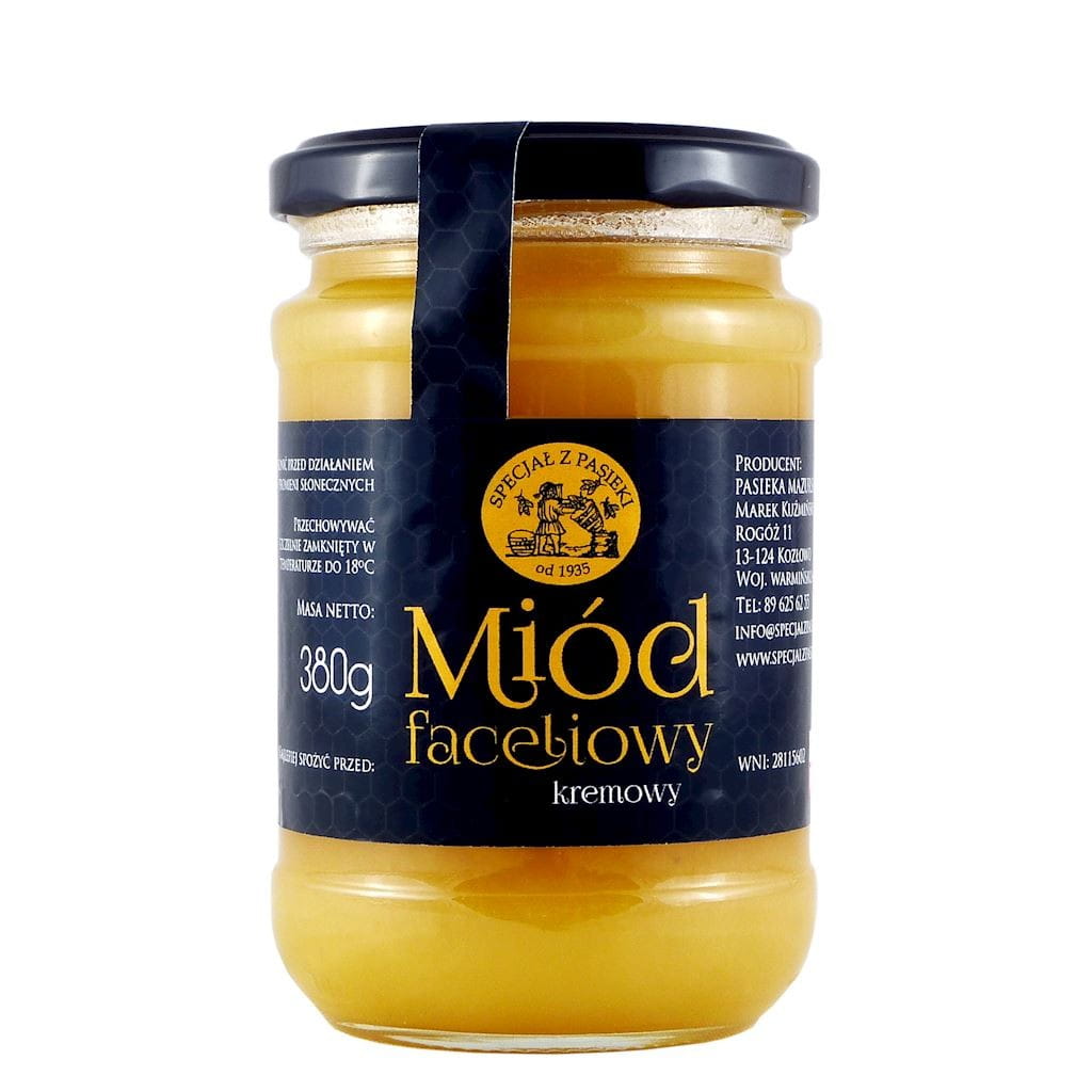 Miel de phacélie crémeux 380g STRIPE SPECIAL