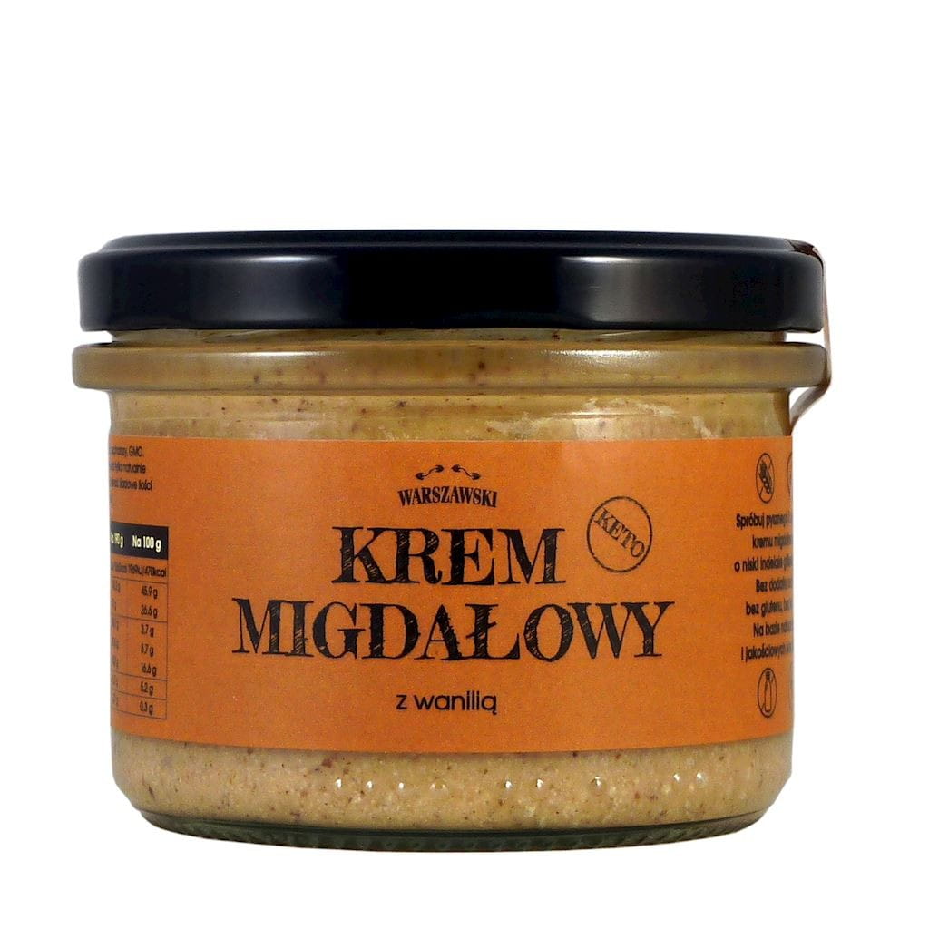 Crème d'amandes à la vanille 190g - BAR VARSOVIE