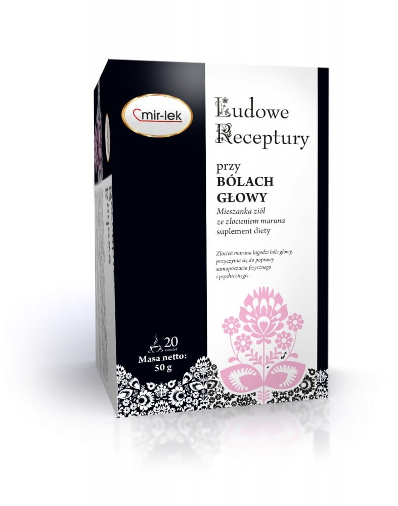 Recettes folkloriques de maux de tête 20 sachets MIR - LEK