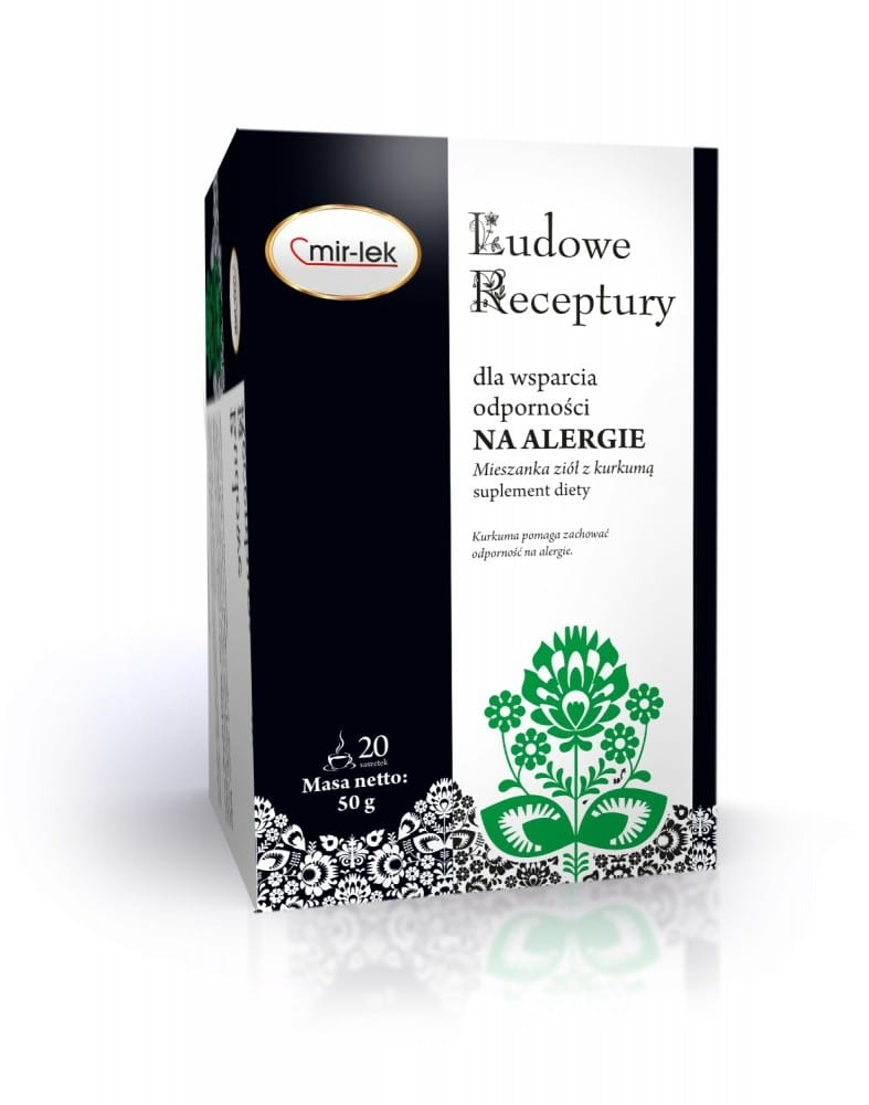Recettes folkloriques soutenant l'immunité aux allergies 20 sachets MIR - LEK