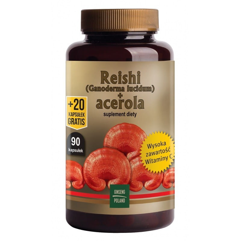 Reishi + acérola 110 gélules GINSENG