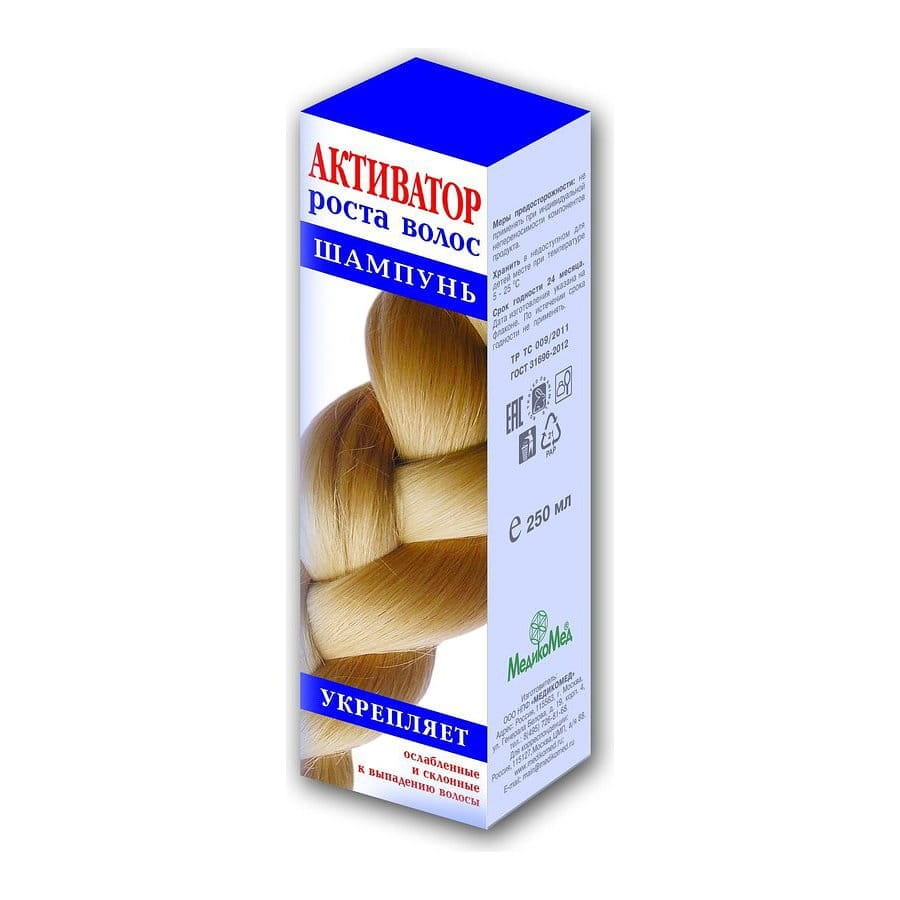 Shampooing activateur de croissance 250ml MEDIKOMED