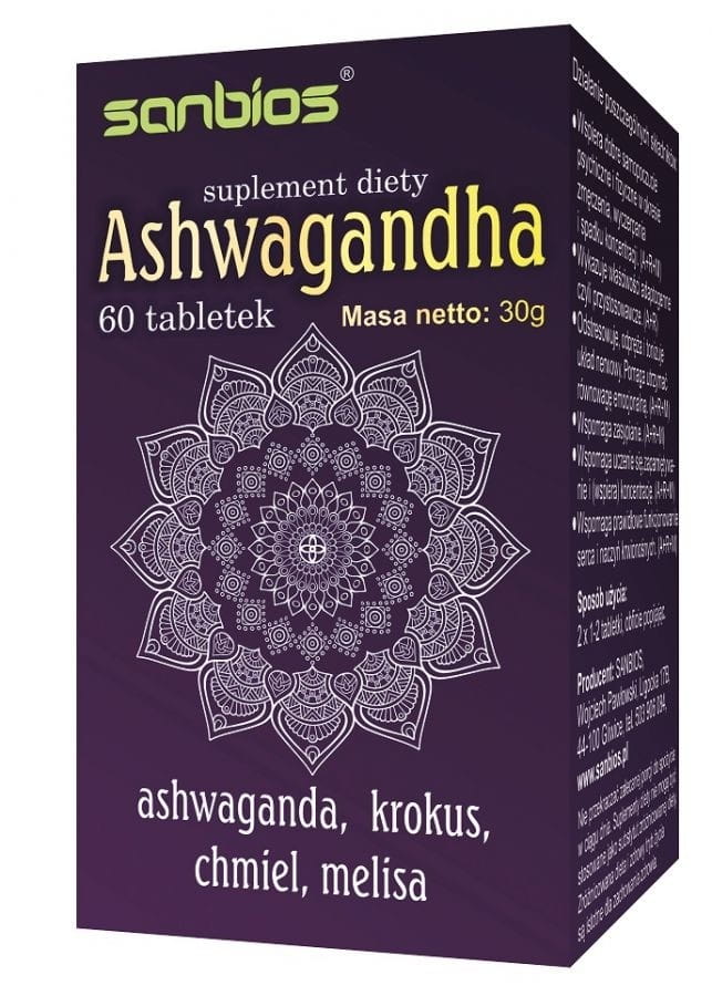 Ashwagandha 60 comprimés SANBIOS